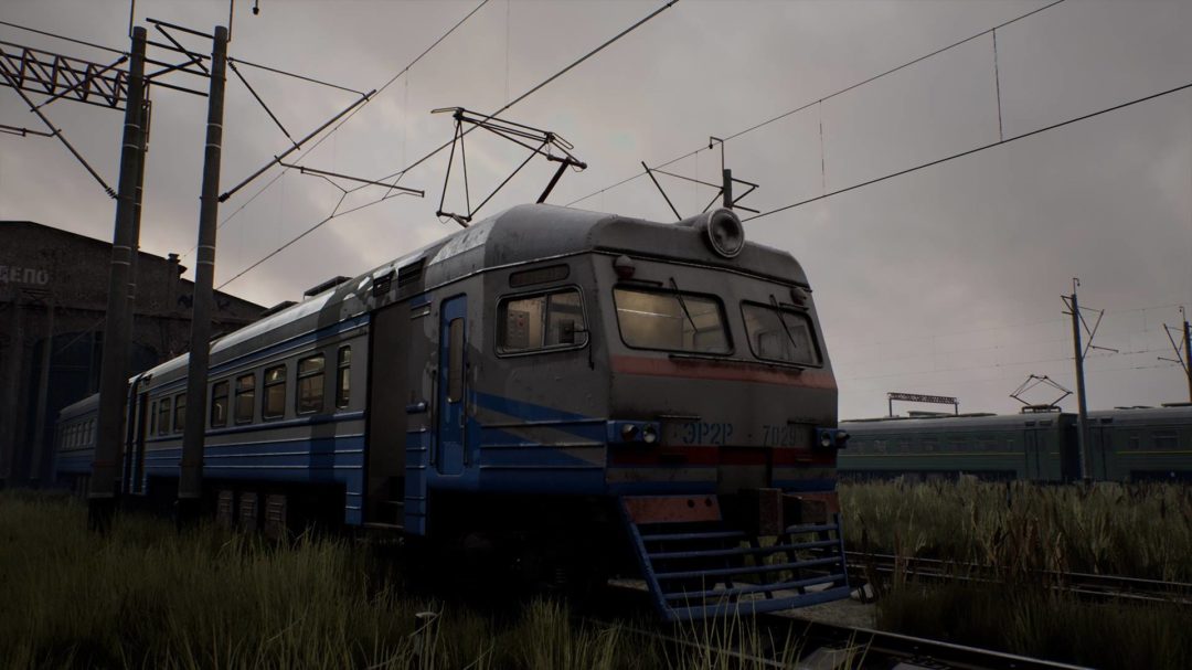 UE素材 后苏联火车站环境火车建筑物道具 Train yard unrealengine_img_3