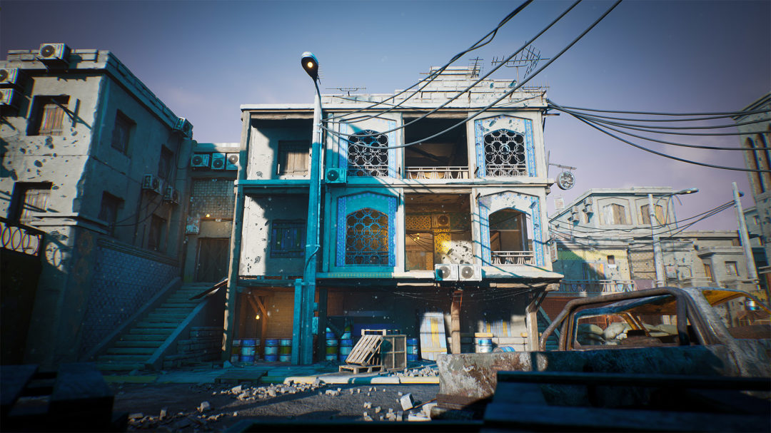 UE素材 真实中东环境战场废墟房屋街头3D模型素材 Unrealengine Military Battlefield Kit and Middle East Set_img_3