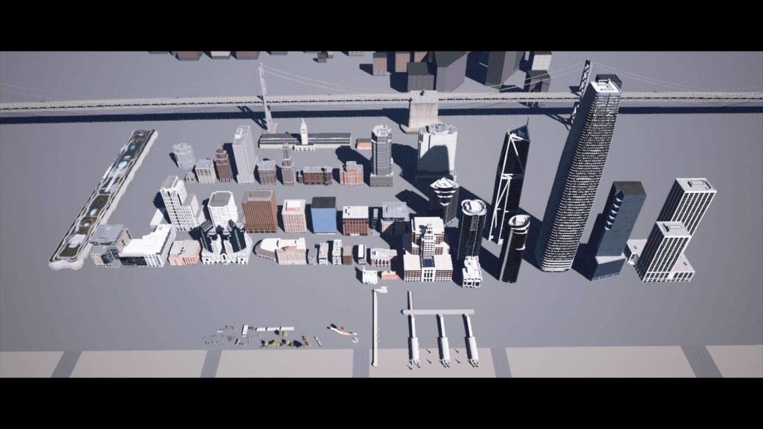 UE素材 美国旧金山城市街道高楼3D模型设计素材 Unreal Engine Marketplace – Real City SF – Downtown Environment Mega Pack_img_3