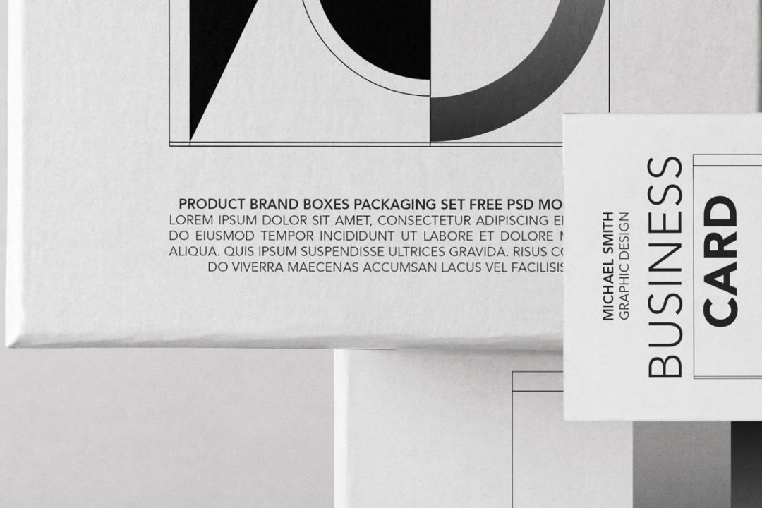 逼真产品包装纸盒外观设计展示效果图PSD智能贴图样机模板 Product Psd Branding Packaging Mockup Set_img_3