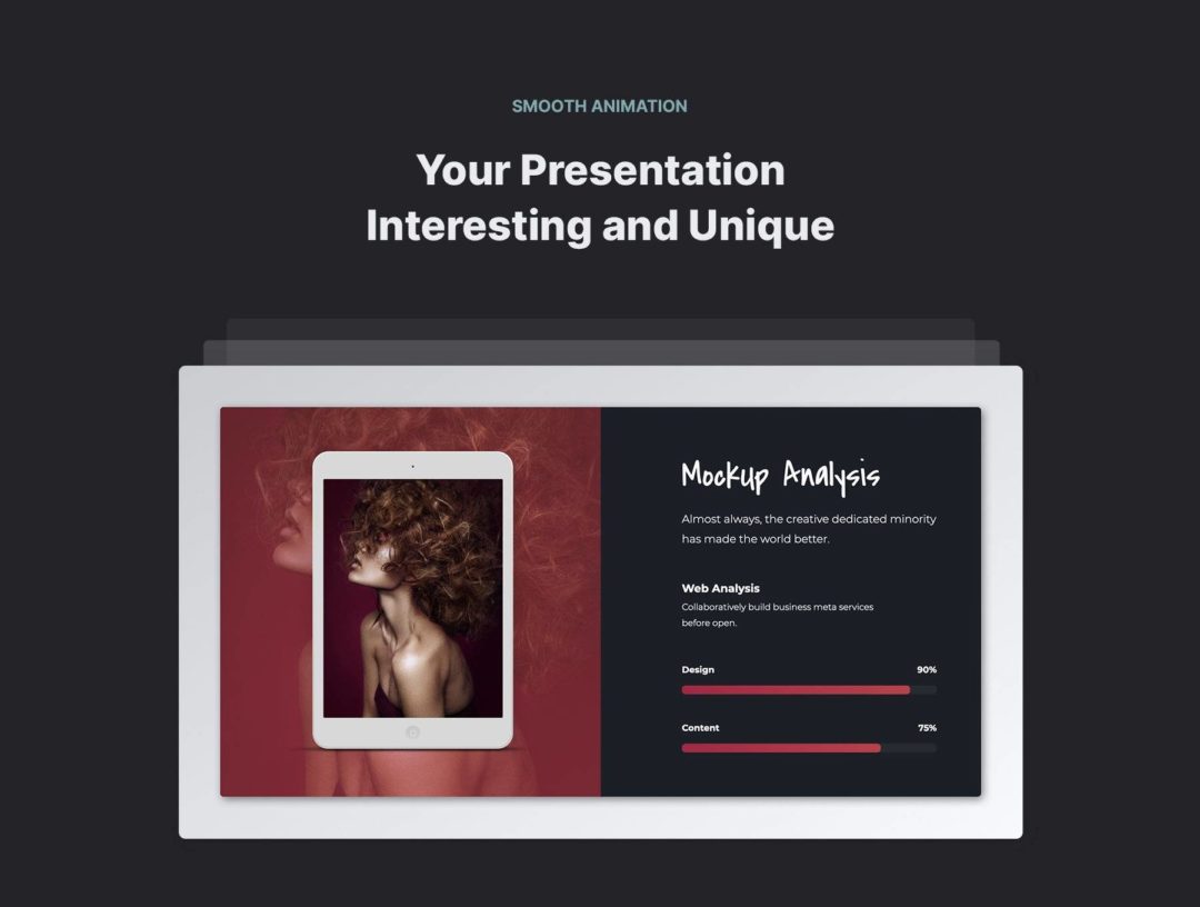 60+创意独特公司业务报表项目策划图文排版设计PPT&Keynote模板 FIREBIRD - Creative & Multipurpose Presentation Template_img_3