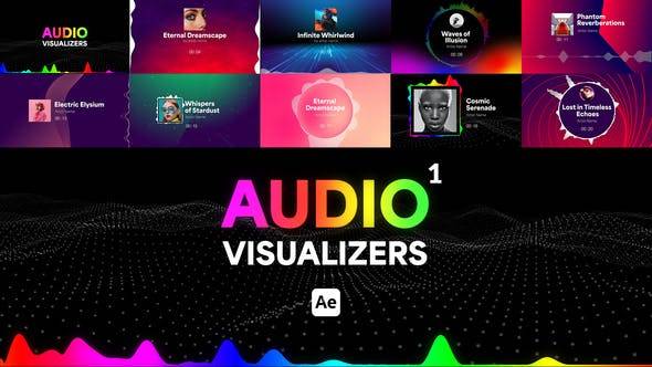 AE模板 500种创意可视化音频图形主题包装宣传动画特效包 Audio Visualizers Pack V1_img_3