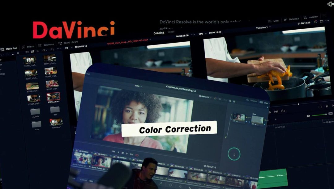 专业达芬奇颜色分级调色色彩校正视频教程 CreativeLive – Color Correction in DaVinci Resolve_img_3