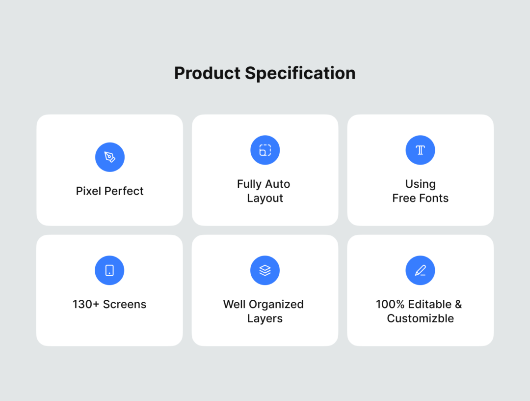 130+屏时尚WEB网站界面设计Figma&XD线框图设计UI套件素材 Filllo Web Wireframe UI Kit_img_3