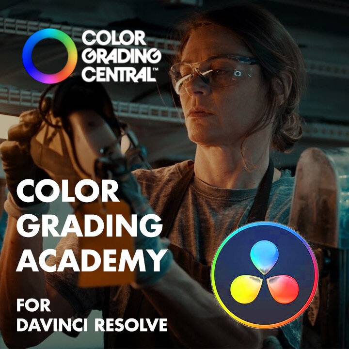 达芬奇节点颜色分级调色及LUT预设使用教程 Color Grading Central – Color Grading Academy For DaVinci Resolve_img_3