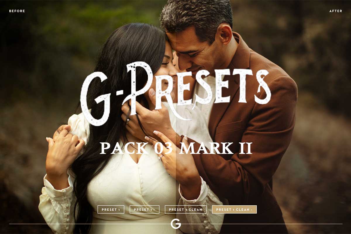 54组高级户外旅行婚礼摄影照片后期调色LR预设包 G-Presets - Pack 03 Mark II_img_2