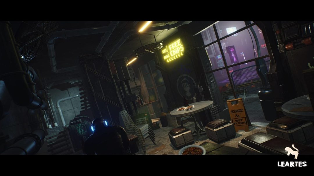 UE模型 科幻赛博朋克街道楼房建筑公共设施环境3D模型 Unrealengine Cyberpunk Environment Megapack (Modular with Interiors )_img_3