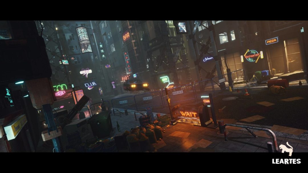 UE模型 科幻赛博朋克街道楼房建筑公共设施环境3D模型 Unrealengine Cyberpunk Environment Megapack (Modular with Interiors )_img_3