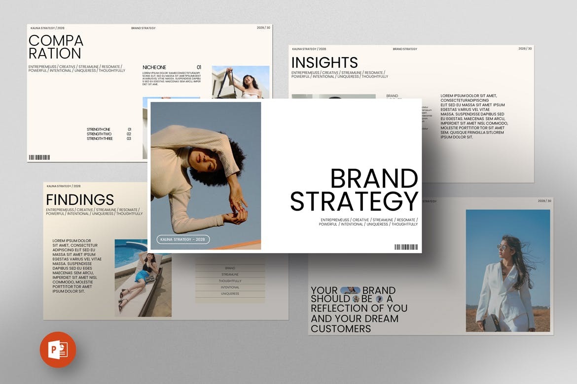 现代品牌营销策划演示文稿设计ppt模板 Brand Strategy PowerPoint Presentation Template_img_2