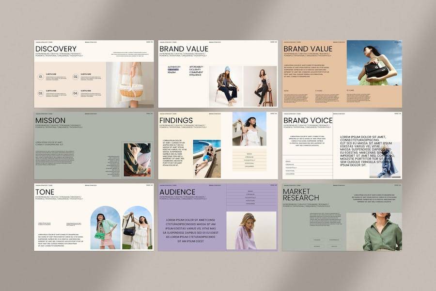 现代品牌营销策划演示文稿设计ppt模板 Brand Strategy PowerPoint Presentation Template_img_3