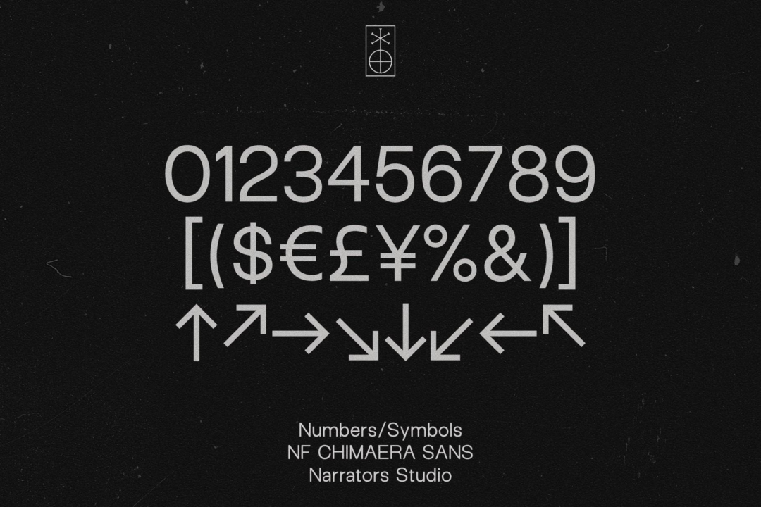 时尚经典古怪品牌LOGO徽标杂志字体排版设计PSAI无衬线英文字体 NF Chimaera - Grotesque Sans Serif_img_3