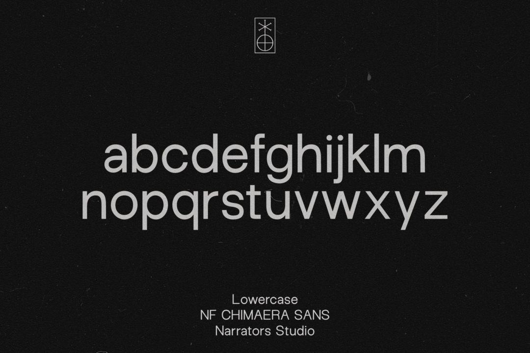 时尚经典古怪品牌LOGO徽标杂志字体排版设计PSAI无衬线英文字体 NF Chimaera - Grotesque Sans Serif_img_3