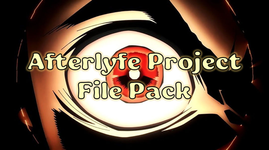 3组动画动漫视频后期剪辑AE项目文件设计素材包 Afterlyfe Project File Pack_img_3