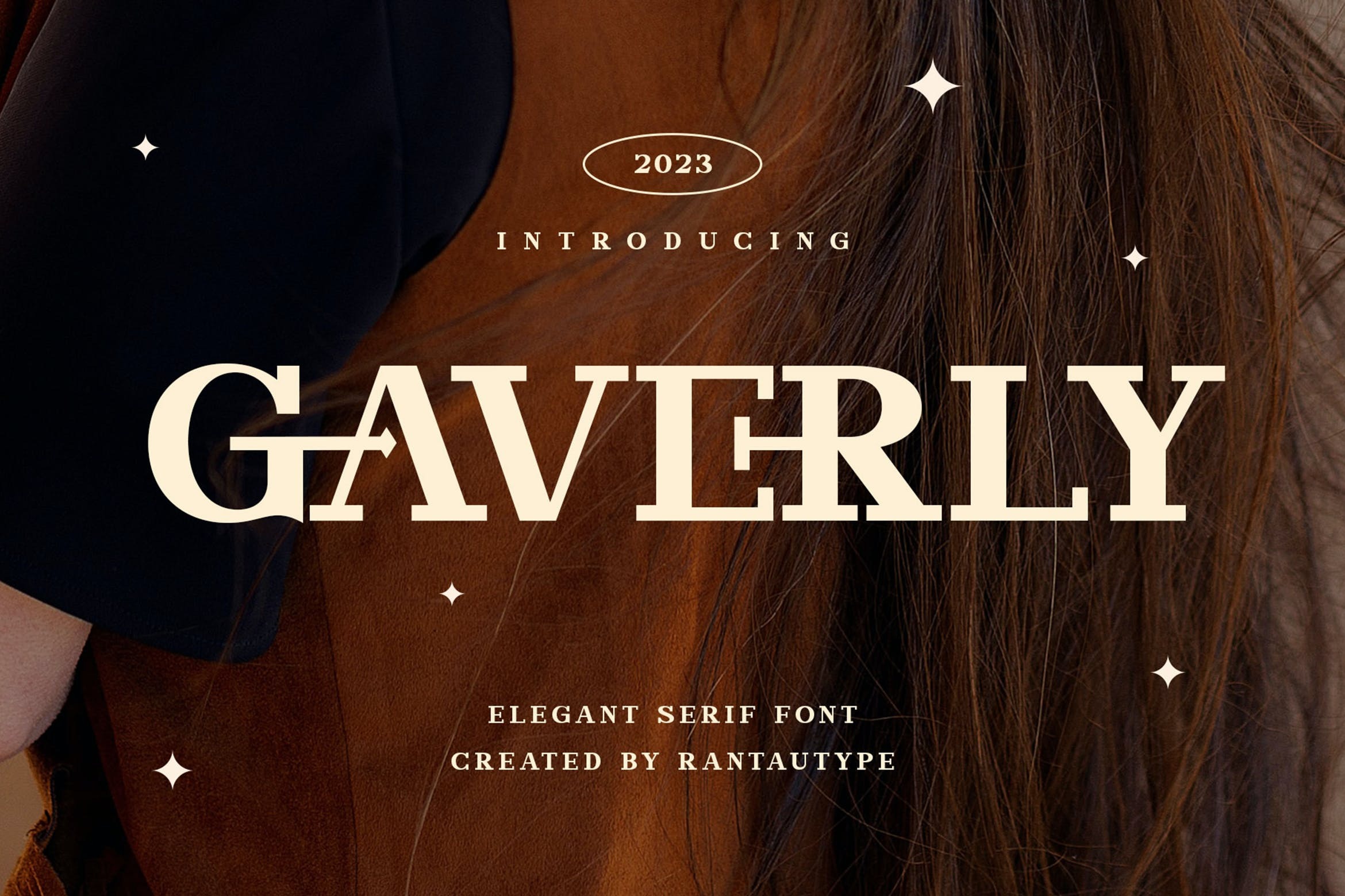 现代优雅品牌杂志徽标设计衬线英文字体安装包 Gaverly Elegant Slab Serif Font_img_2