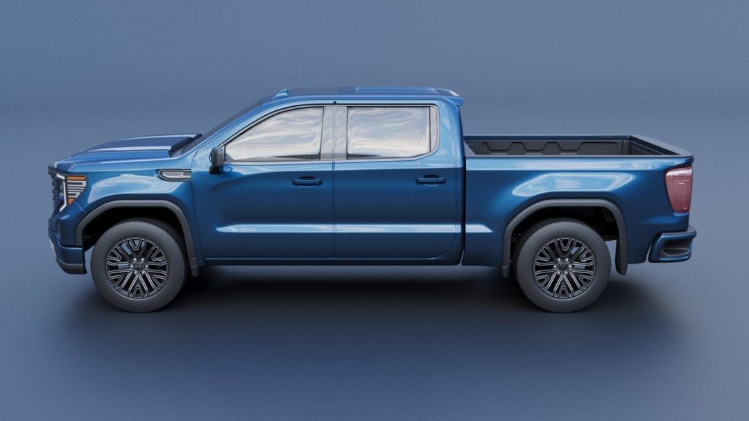 2023款道朗格GMC 1500系列越野皮卡汽车3D模型 GMC Sierra 1500 – 2023 – 3D Print Model_img_3