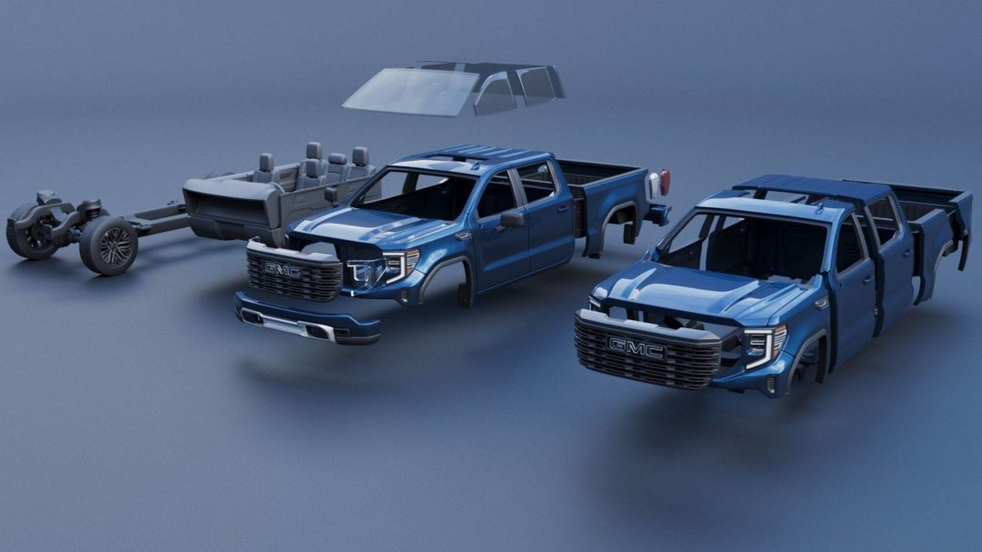 2023款道朗格GMC 1500系列越野皮卡汽车3D模型 GMC Sierra 1500 – 2023 – 3D Print Model_img_3