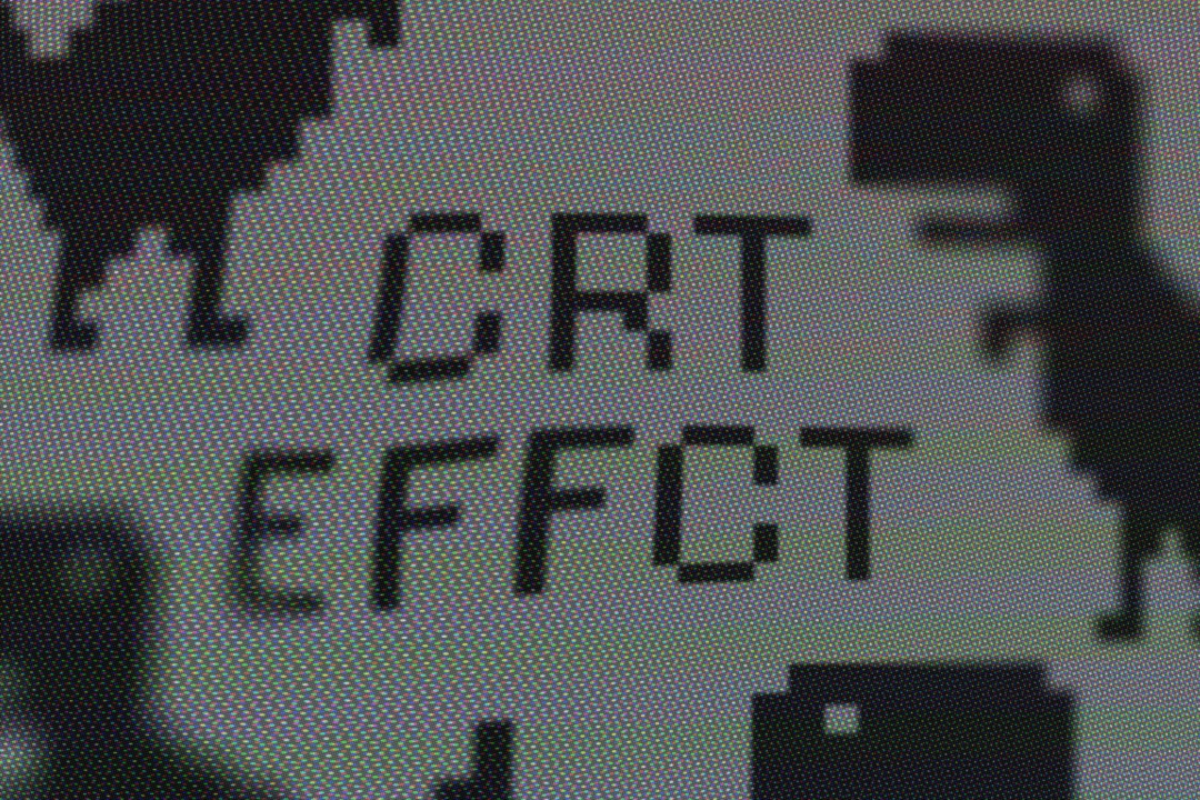 未来赛博朋克风CRT显示故障扭曲效果PS文本特效样机模板 CRT TV Effect_img_3