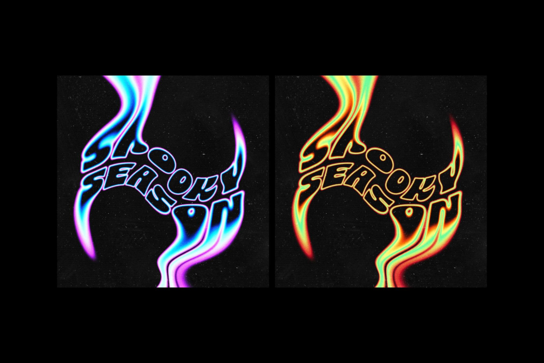 未来派迷幻融化扭曲变形失真标题LOGO徽标PS文本特效样机模板 Melting Groovy Text Effect_img_3