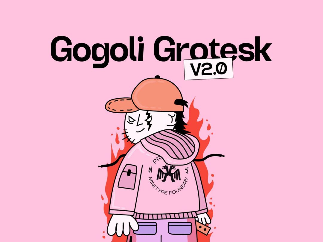 现代潮流逆反差几何风杂志海报标题徽标LOGO设计PSAI英文字体 Gogoli Grotesk 2.0_img_3