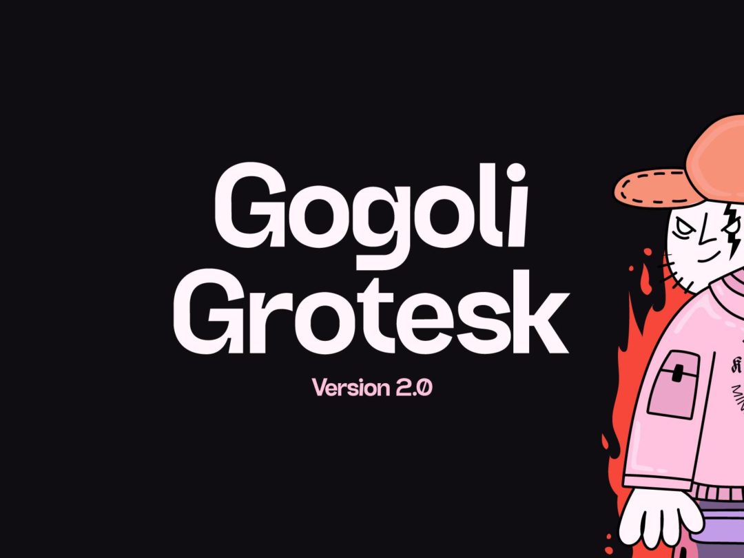 现代潮流逆反差几何风杂志海报标题徽标LOGO设计PSAI英文字体 Gogoli Grotesk 2.0_img_3