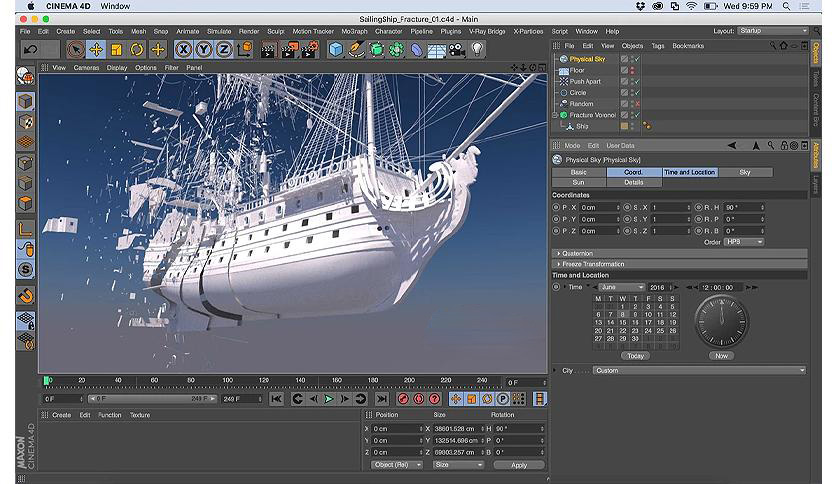 强大3D三维建模动画设计C4D软件 MAXON Cinema 4D 2024.0 Mac_img_2