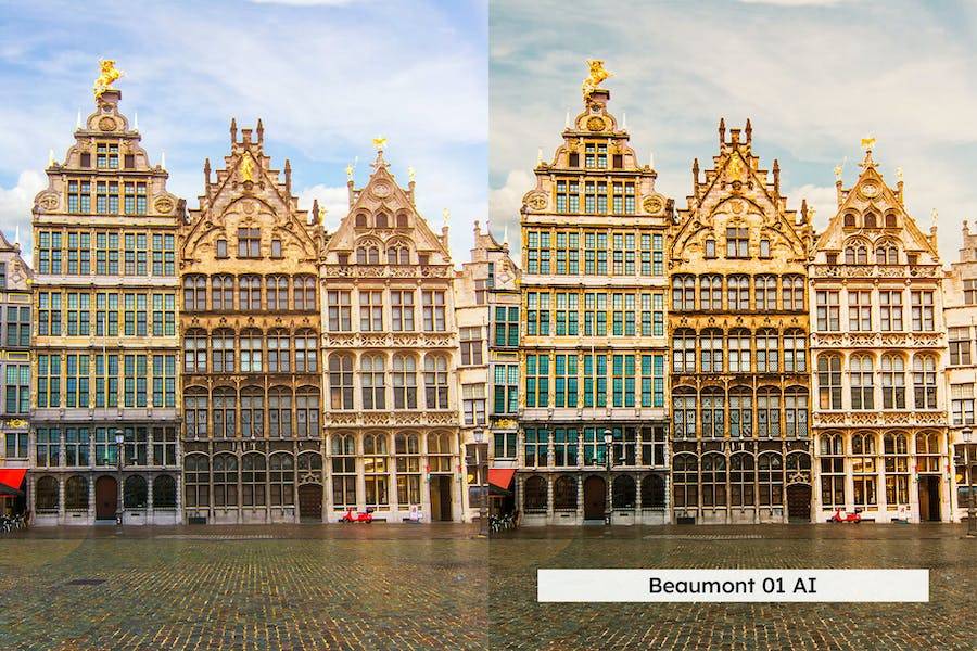 20组复古怀旧暖色调旅行摄影照片调色LR预设素材包 20 Belgium Lightroom Presets and LUTs_img_3