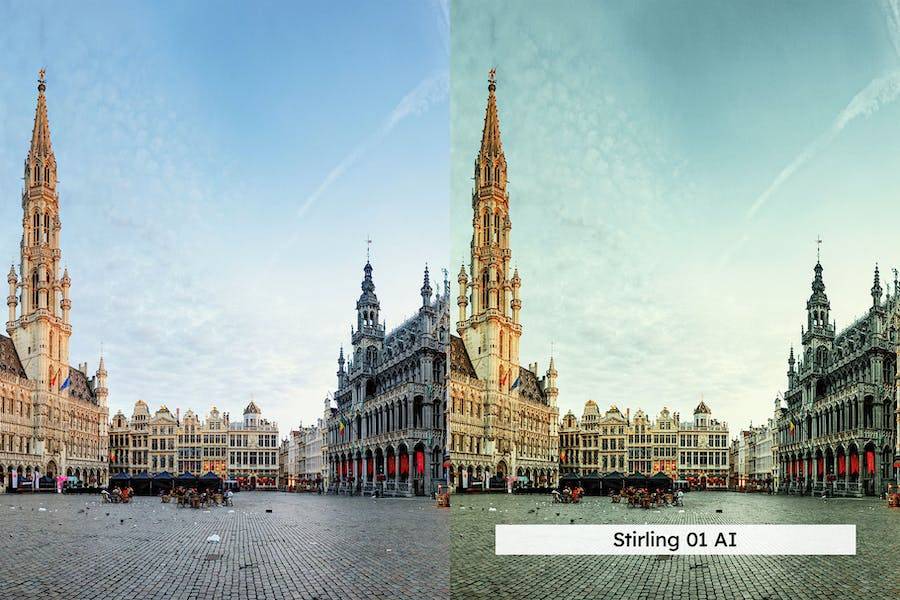 20组复古怀旧暖色调旅行摄影照片调色LR预设素材包 20 Belgium Lightroom Presets and LUTs_img_3