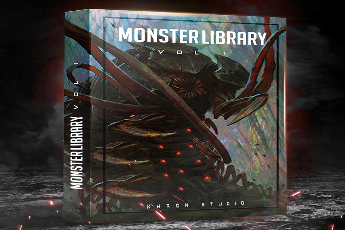 141组恐怖怪兽怪物尖叫攻击咆哮吃东西声音音效素材包 Khron Studio Khron Studio Monster Library Vol 1_img_2