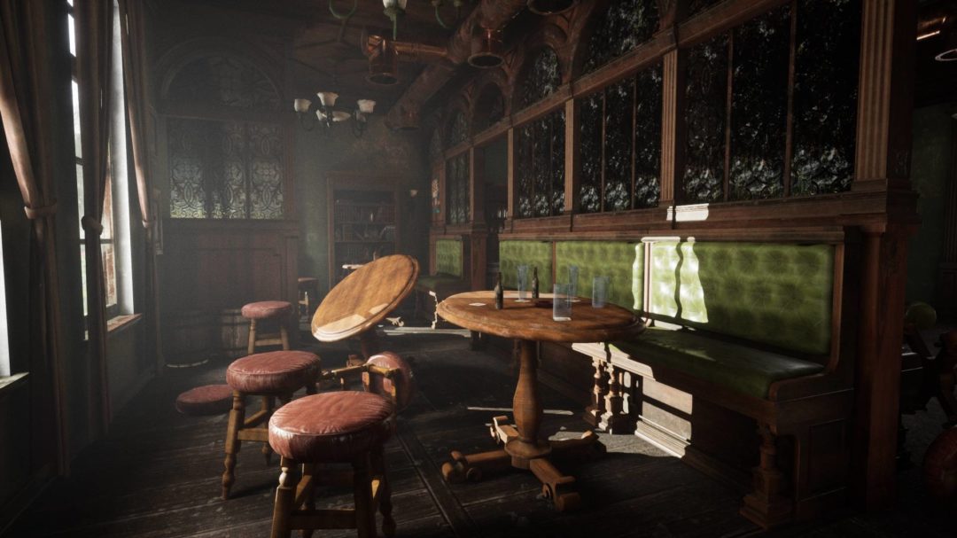 UE模型 后启示录世界末日主题废弃餐厅酒吧咖啡屋3D素材包 Abandoned Irish Pub_img_1