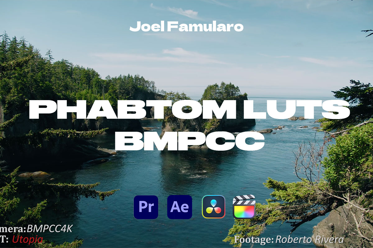 BMPCC转阿莱Alexa和电影胶片视频LUT调色预设 Joel Famularo – Phantom LUTs for BMPCC 4K&6K Film LUTs+Arri LUTs_img_1