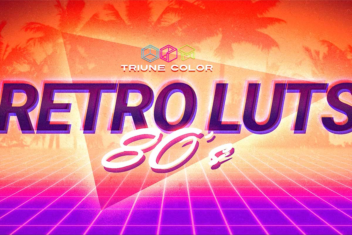 29组80年代好莱坞标志性电影视频LUT调色预设 Triune Digital – Retro 80’s LUTs_img_1