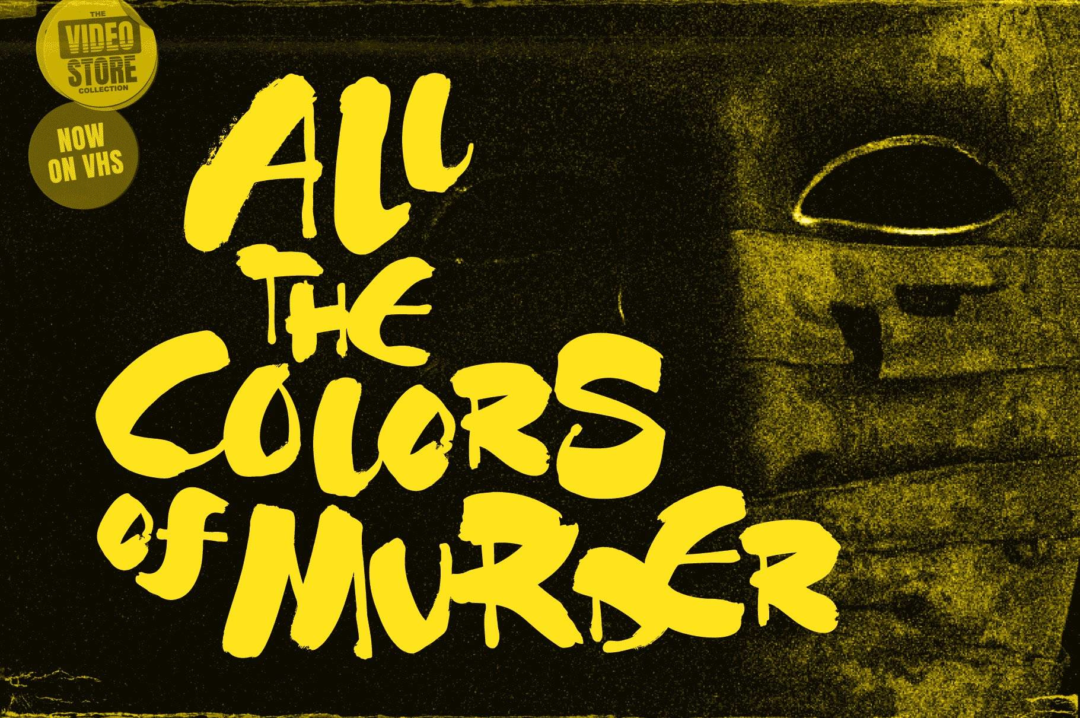 70年代复古恐怖手写涂鸦书籍电影标题设计PSAI英文字体安装包 Cinema Macabre: Horror Fonts Inspired by Giallo_img_1