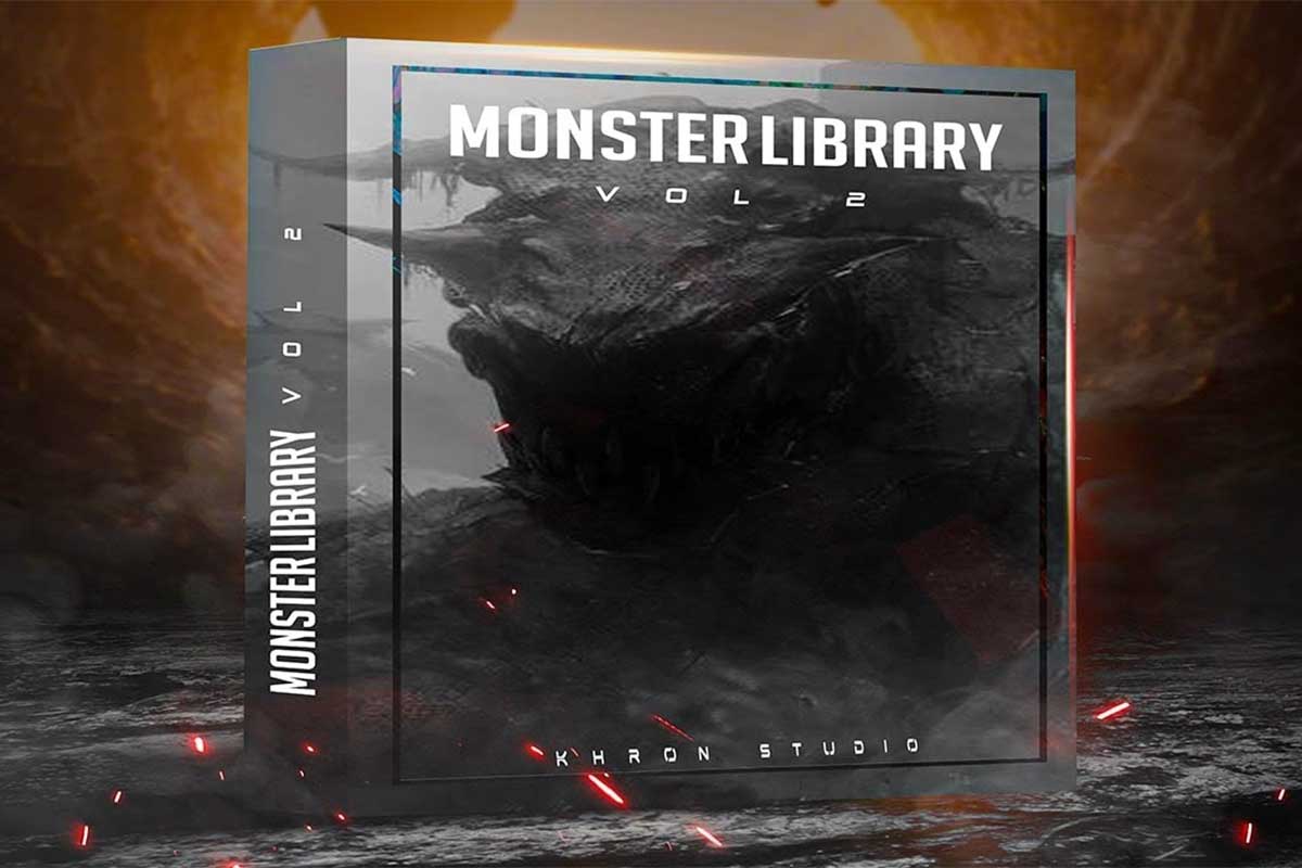 107组未来科幻超大怪物怪兽生物攻击死亡脚步声音效素材包 Khron Studio Monster Library Vol 2_img_1