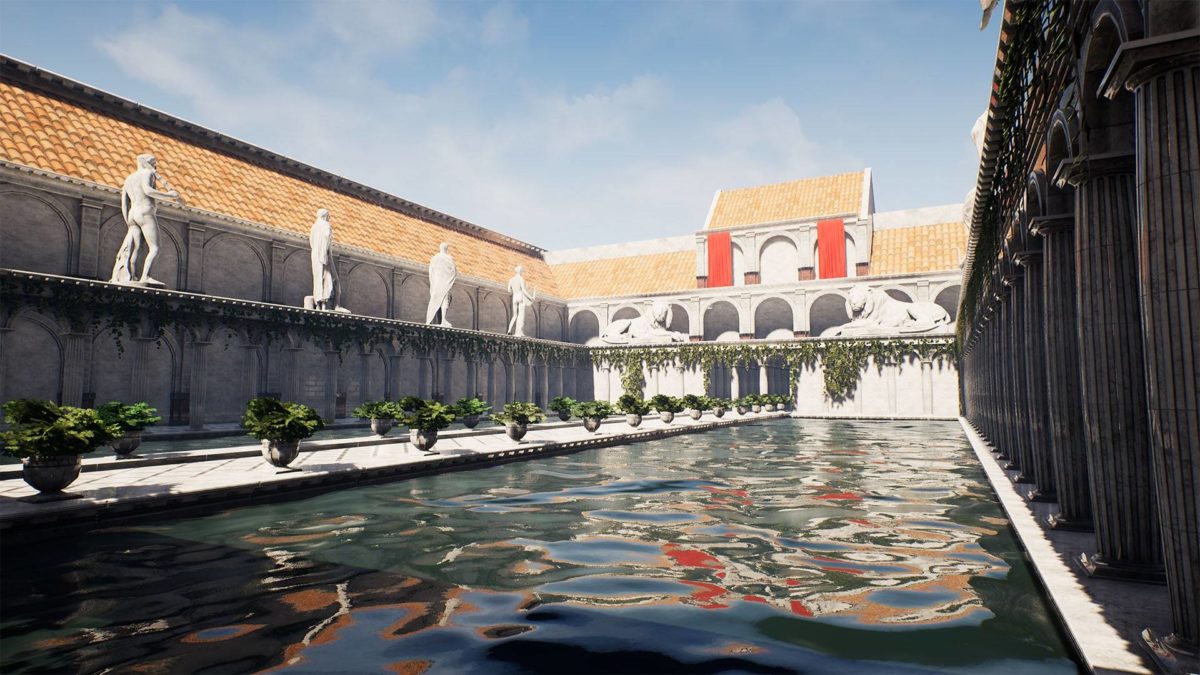 UE模型 复古罗马宫殿神庙竞技场地牢场景3D模型设计素材套件 Roman Palace, Arena & Dungeon – Rome Fantasy Modular Kit_img_1