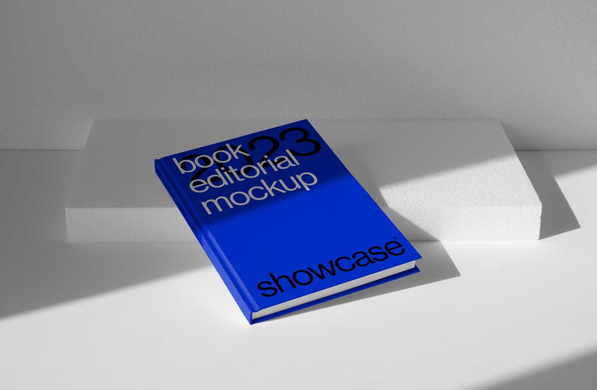 6款高级硬皮精装书籍画册封面设计展示贴图PSD样机模板素材 S_Book Mockup Bundle_img_1