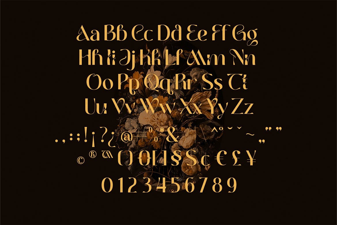 时尚复古杂志品牌徽标设计装饰字体 Brothers  Display Font_img_1