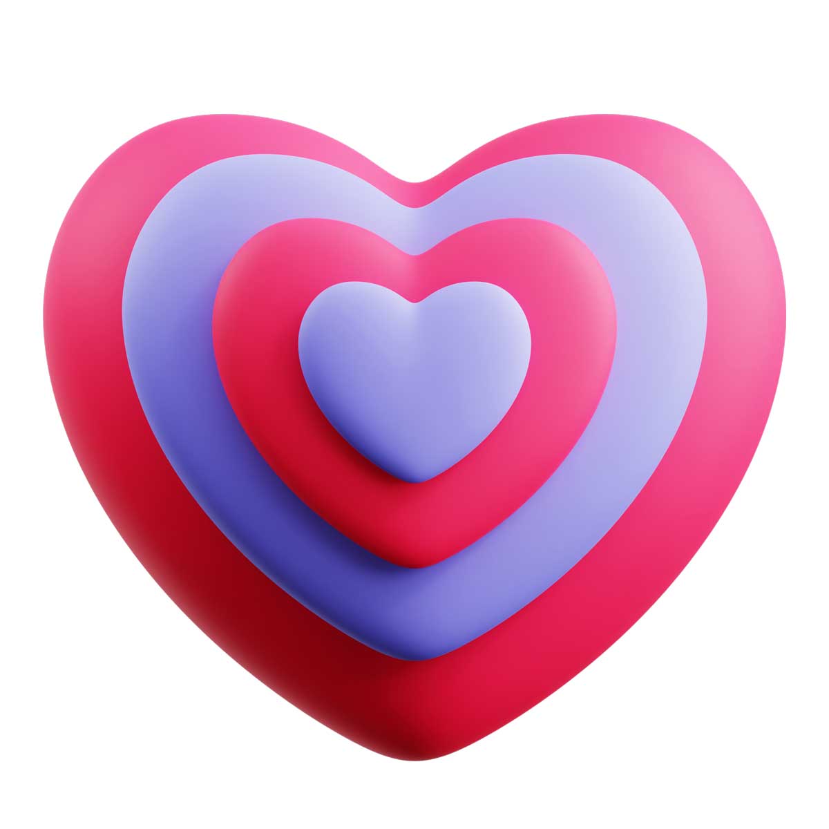 50款创意卡通有趣心形爱心插图3D图标Icons设计素材合集 Hearts 3D Icon Pack_img_1