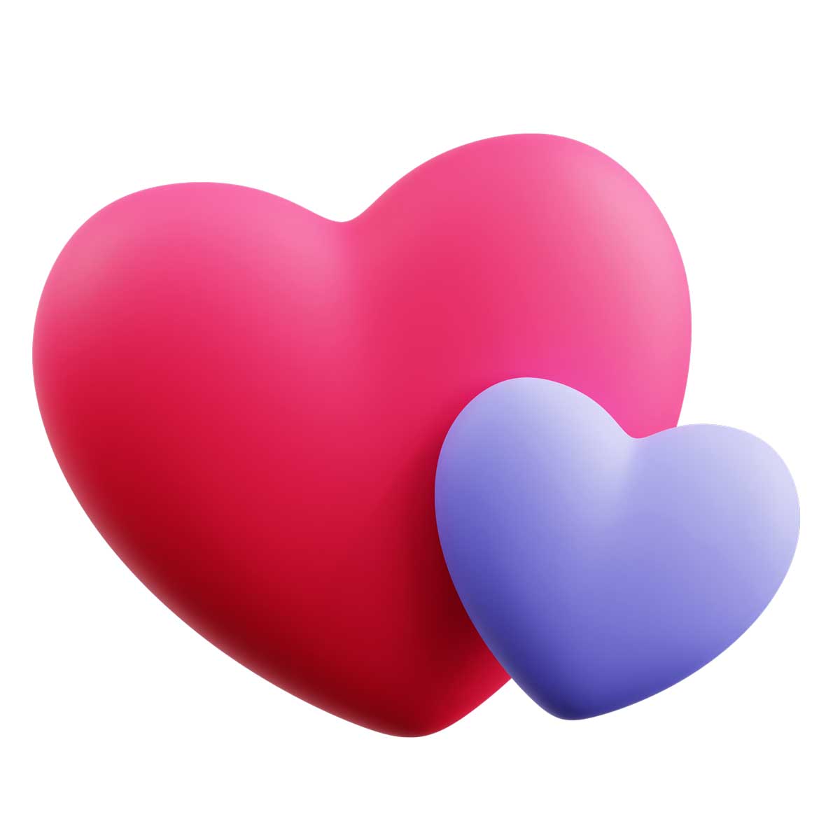 50款创意卡通有趣心形爱心插图3D图标Icons设计素材合集 Hearts 3D Icon Pack_img_1