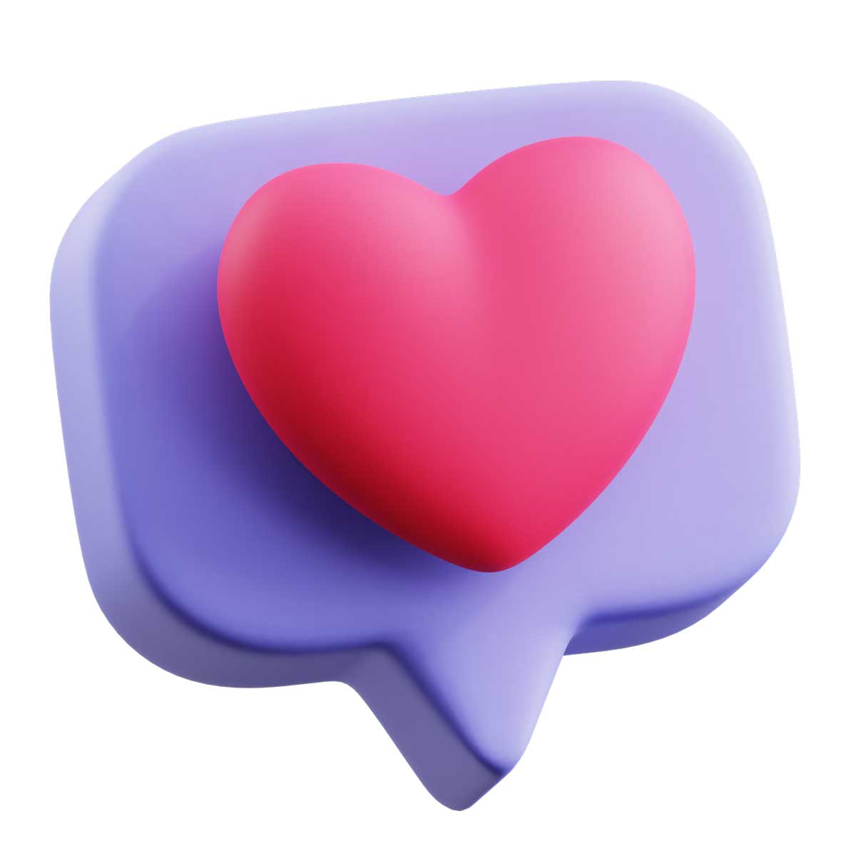 50款创意卡通有趣心形爱心插图3D图标Icons设计素材合集 Hearts 3D Icon Pack_img_1