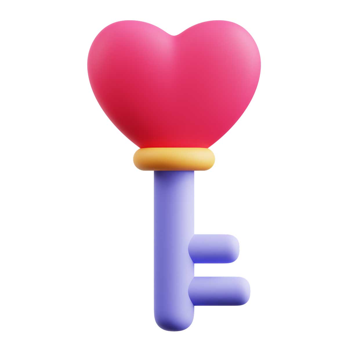 50款创意卡通有趣心形爱心插图3D图标Icons设计素材合集 Hearts 3D Icon Pack_img_1