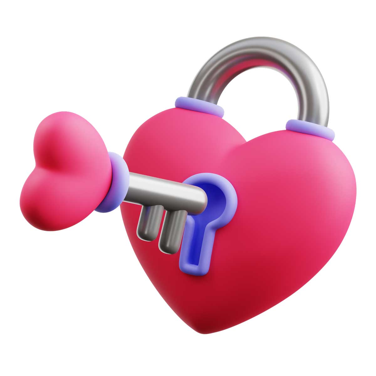 50款创意卡通有趣心形爱心插图3D图标Icons设计素材合集 Hearts 3D Icon Pack_img_1