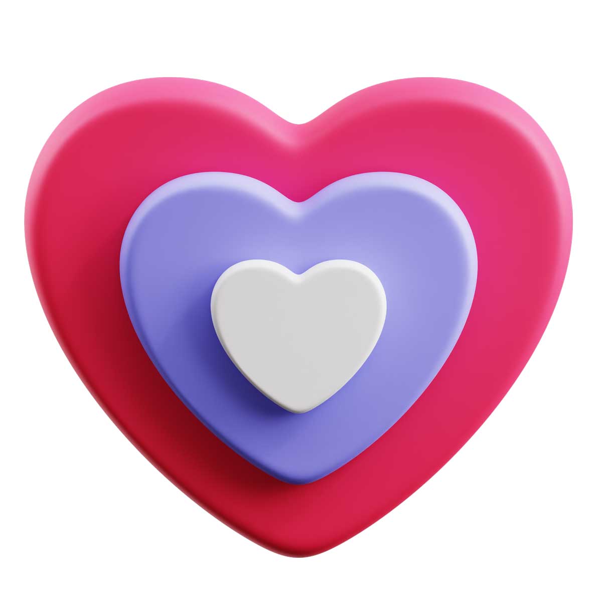 50款创意卡通有趣心形爱心插图3D图标Icons设计素材合集 Hearts 3D Icon Pack_img_1