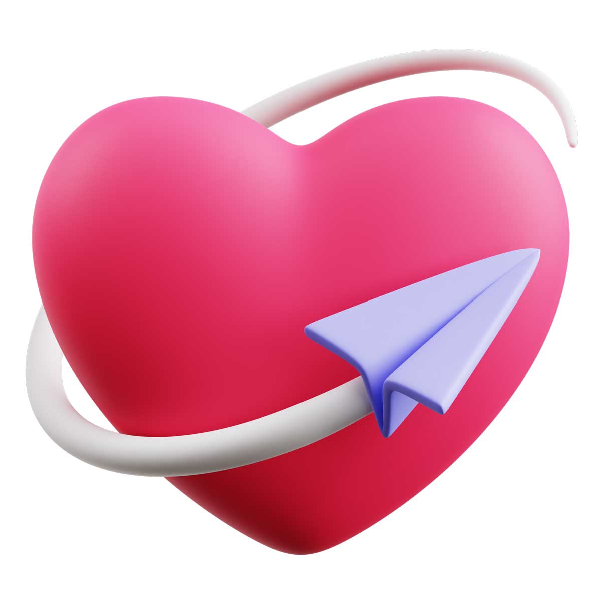 50款创意卡通有趣心形爱心插图3D图标Icons设计素材合集 Hearts 3D Icon Pack_img_1