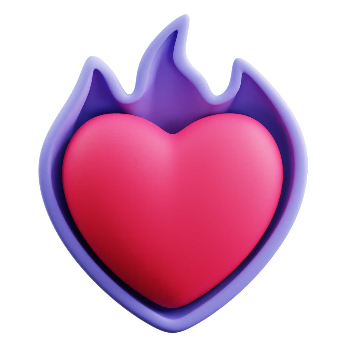 50款创意卡通有趣心形爱心插图3D图标Icons设计素材合集 Hearts 3D Icon Pack_img_1