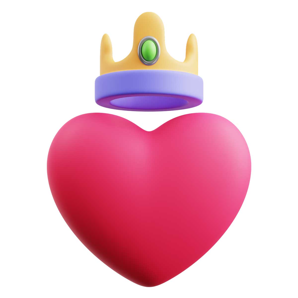 50款创意卡通有趣心形爱心插图3D图标Icons设计素材合集 Hearts 3D Icon Pack_img_1