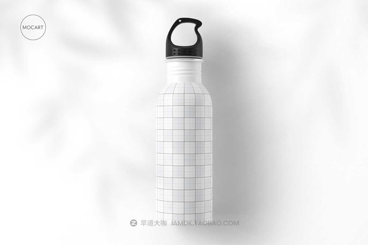 7款时尚骑行不锈钢保温水杯设计PS展示贴图样机模板合集 Stainless Steel Water Bottle Mockup Set 3_img_2