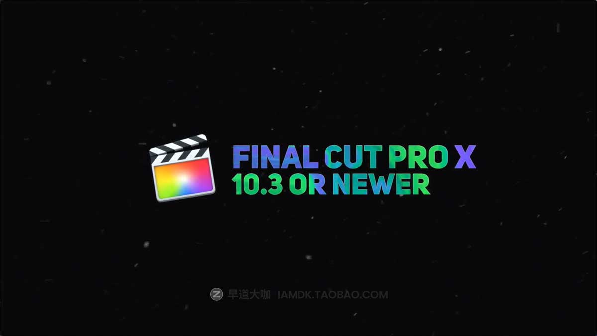 Fcpx插件 200+组拉伸旋转缩放图形故障水墨转场特效调色标题动画 The Ultimate Transitions Pack - Final Cut Pro X & Apple Motion_img_1