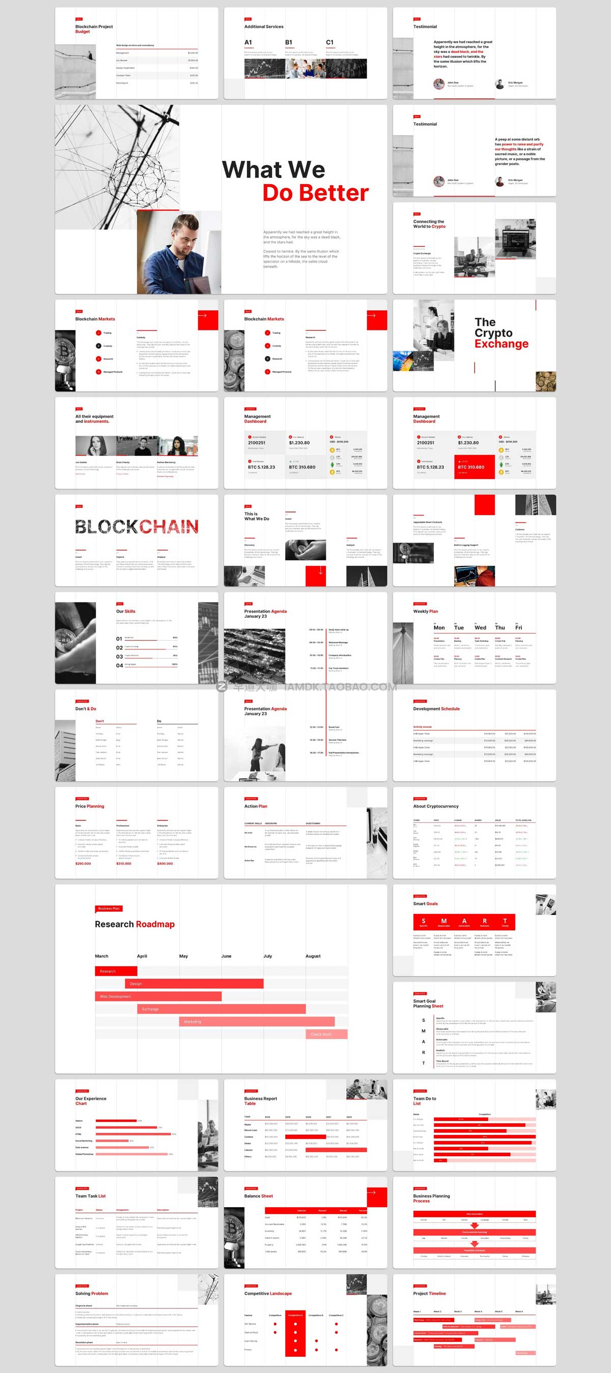 300页极简品牌营销公司介绍项目策划PPT+Keynote模板设计素材 Bazz Presentation Template - v2.0_img_1