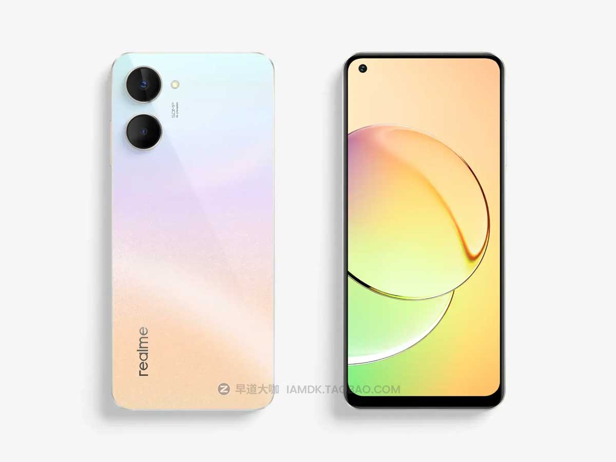 21款安卓智能手机Realme 10屏幕演示PSD样机模板设计素材 Realme 10 Mockups_img_1