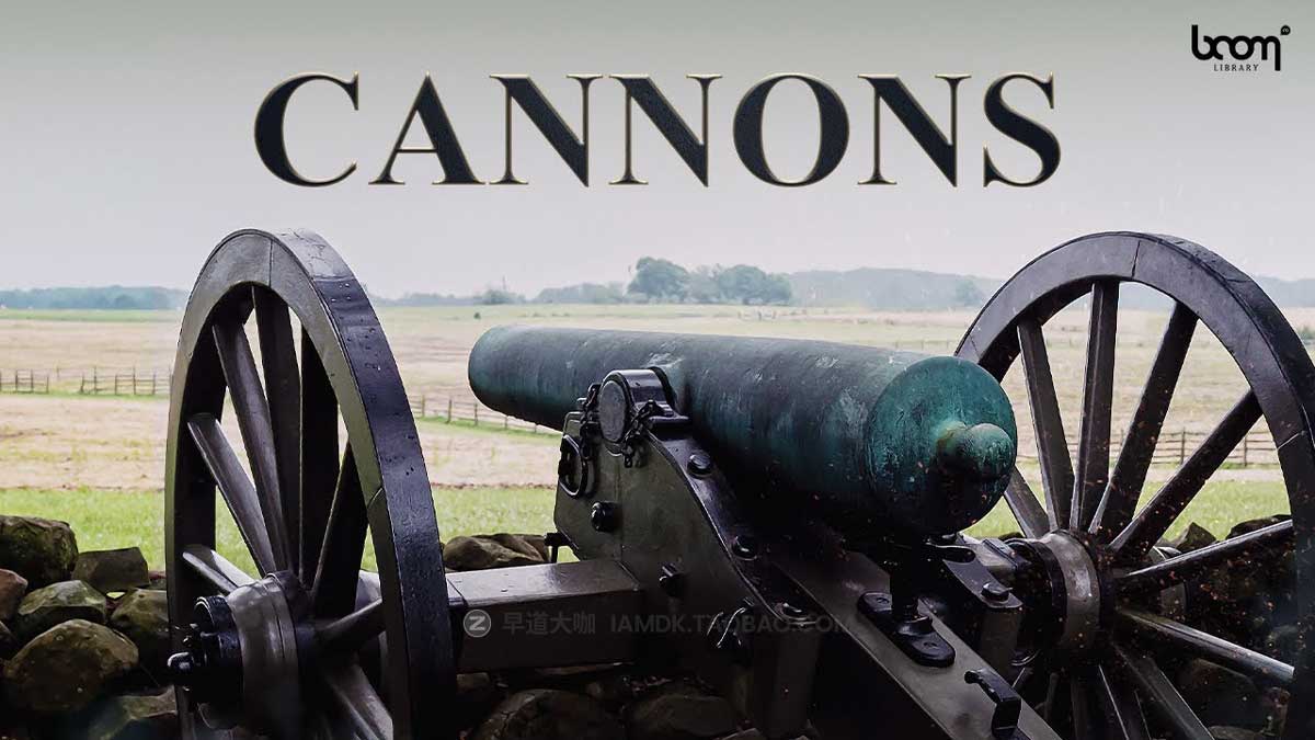 714组大炮发射轰炸无损音效设计素材包 Boom Library - Cannons_img_1